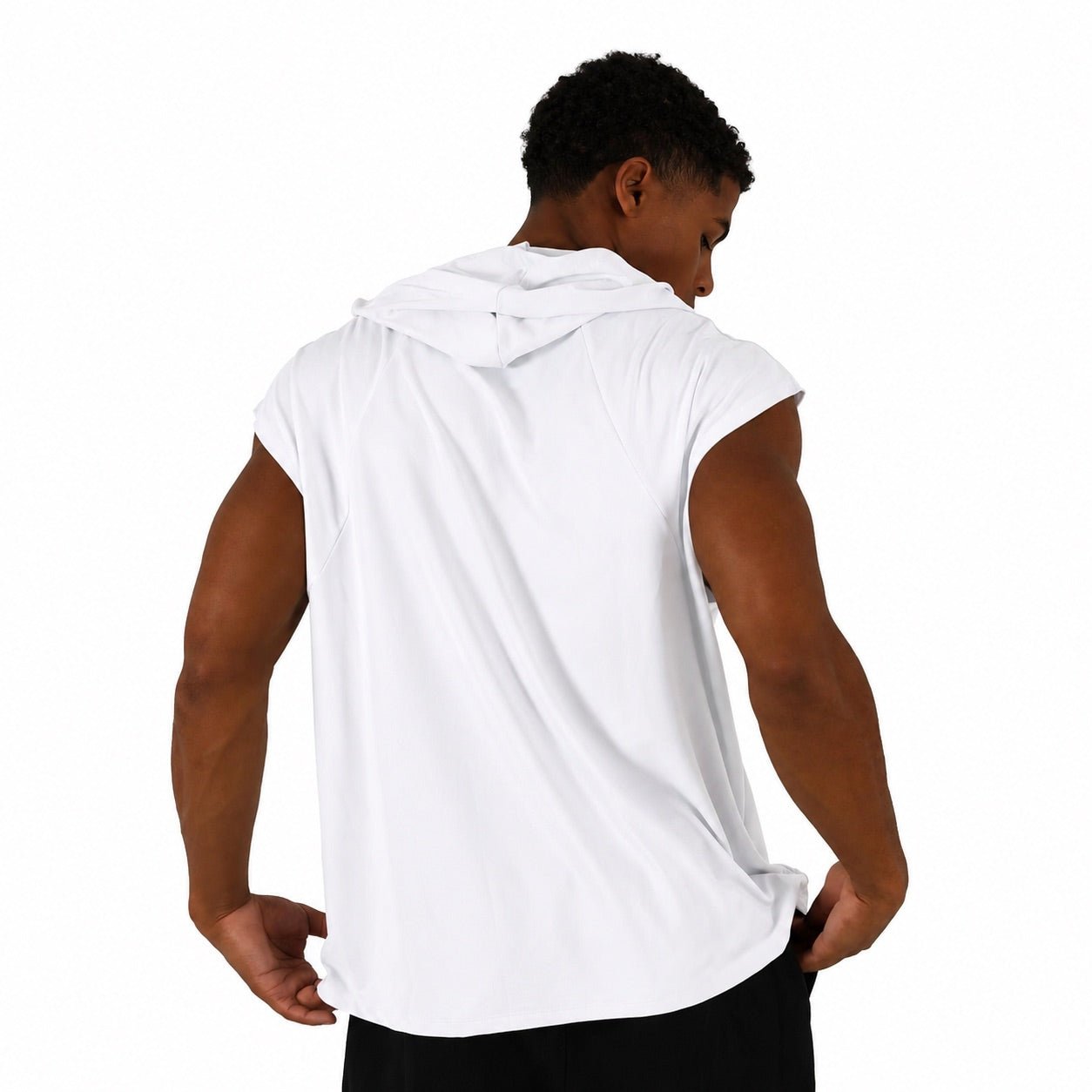 Modern Build Over - Shoulder Hooded Tank - Elites Aera