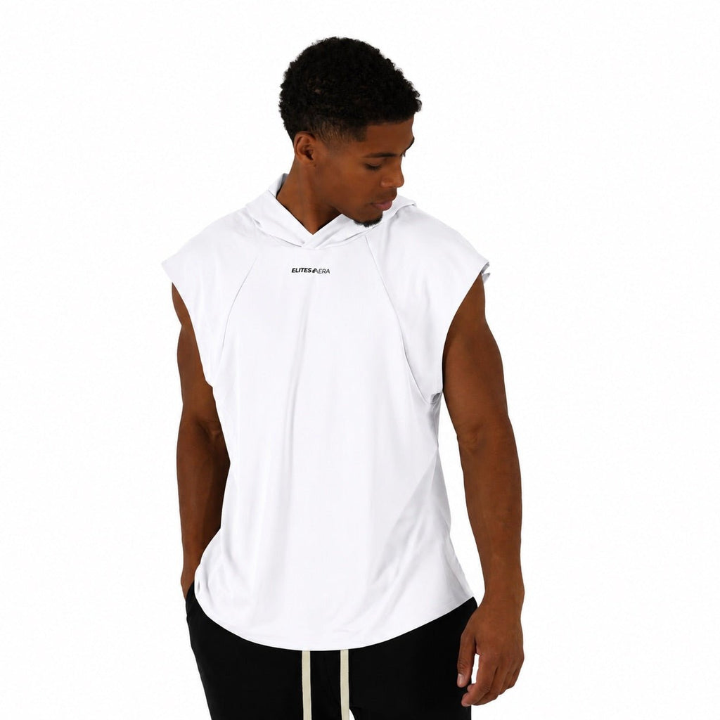 Modern Build Over - Shoulder Hooded Tank - Elites Aera