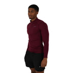 Men’s Burgundy Compression Shirt - Elites Aera