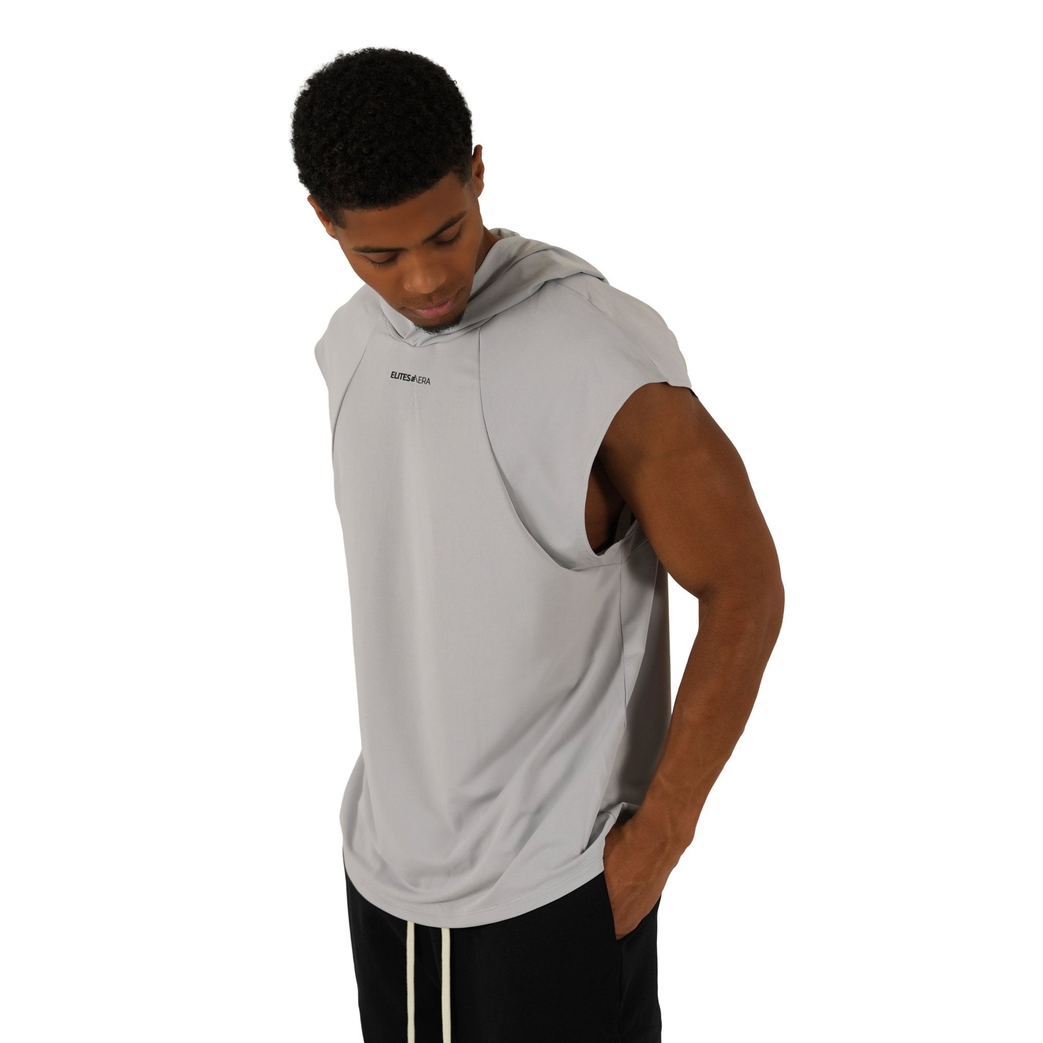 Modern Build Over - Shoulder Hooded Tank - Elites Aera