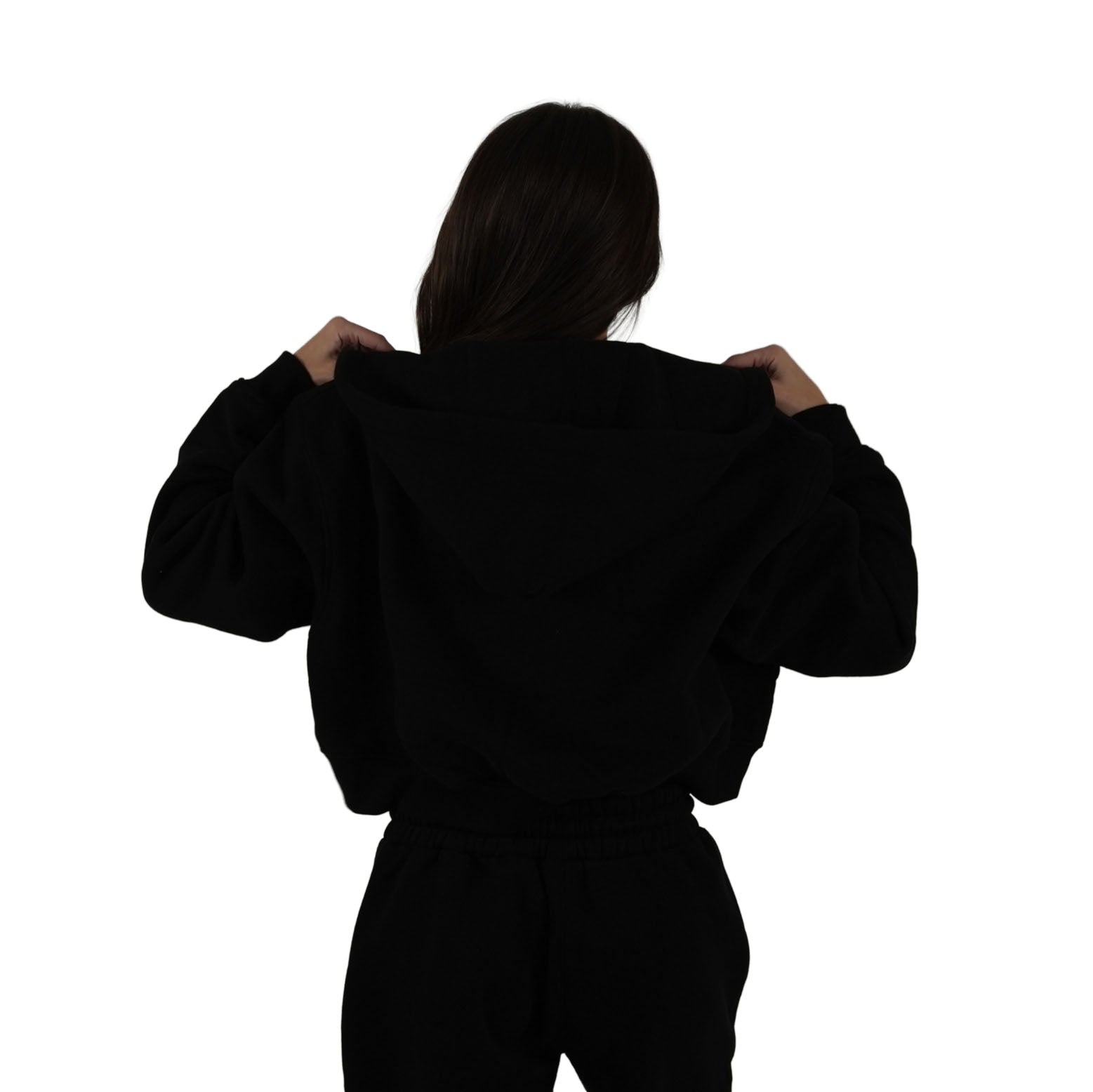 Premium Haven Cropped Zip - Up Hoodie - Elites Aera