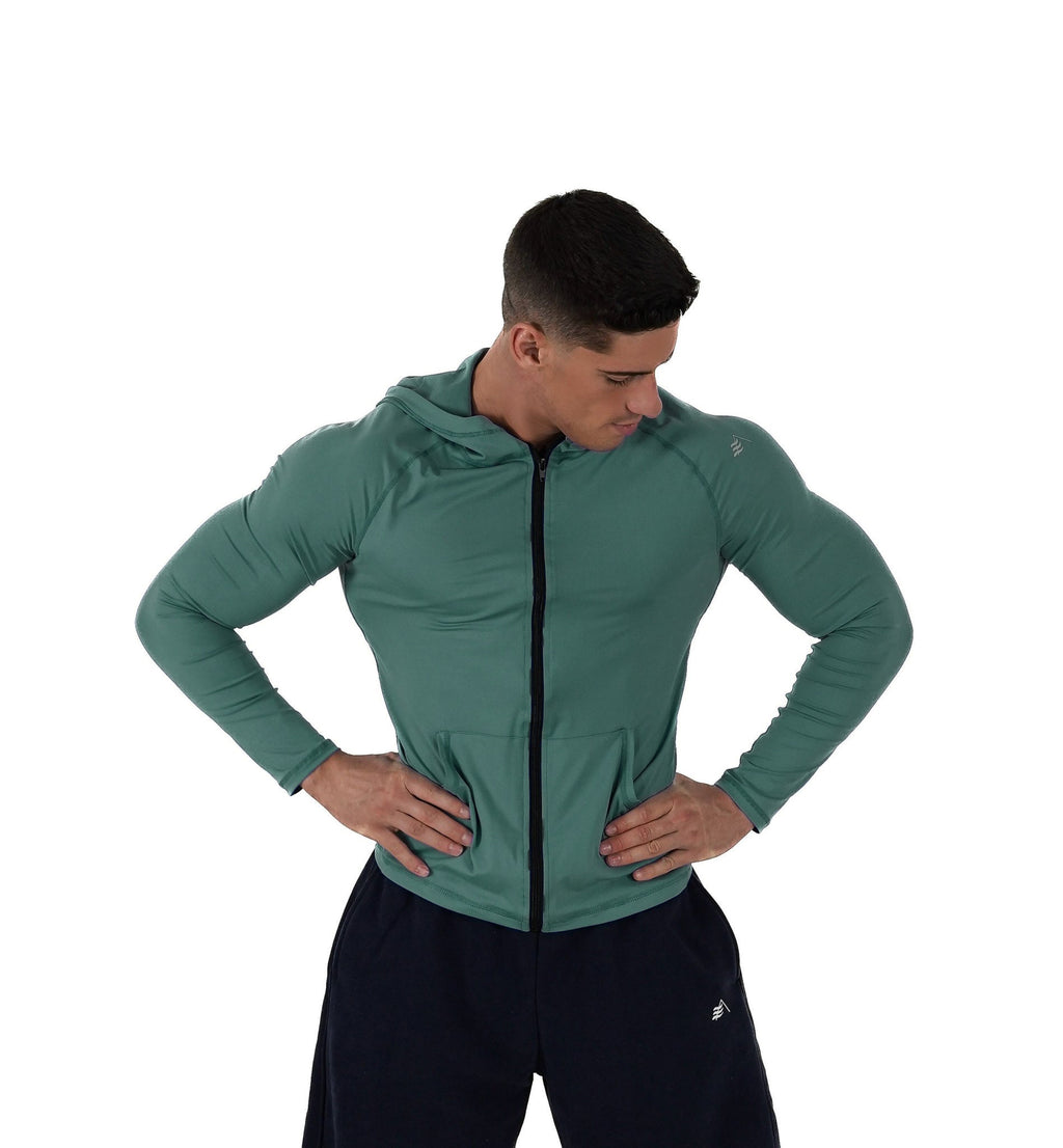 Sky Fall Hooded Compression Zip - Up - Elites Aera