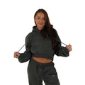 Onyx Aera Cropped Hoodie - Elites Aera