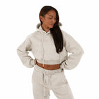 Onyx Aera Cropped Hoodie - Elites Aera