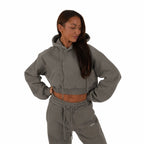 Onyx Aera Cropped Hoodie - Elites Aera