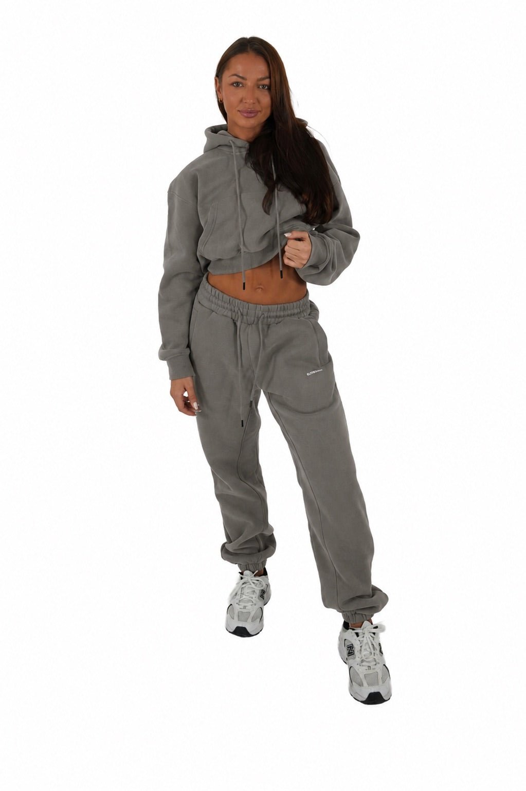 Onyx Aera Cropped Hoodie - Elites Aera