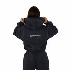 Onyx Aera Cropped Hoodie - Elites Aera