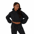 Onyx Aera Cropped Hoodie - Elites Aera
