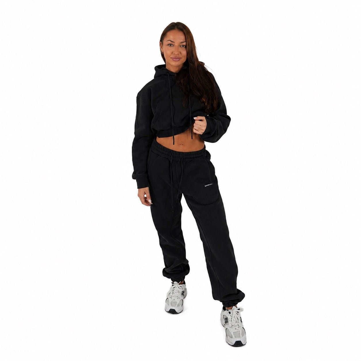 Onyx Aera Cropped Hoodie - Elites Aera