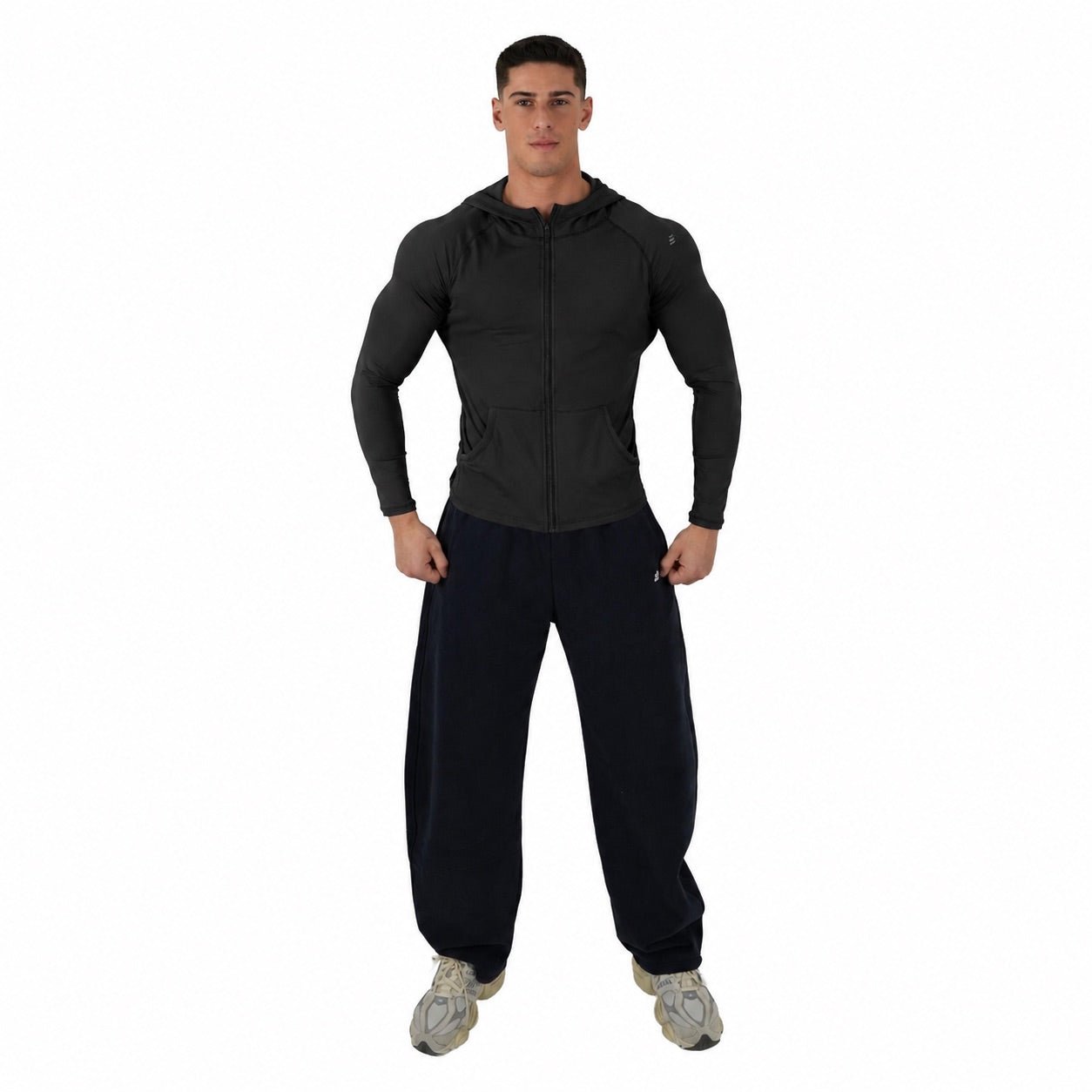 Sky Fall Hooded Compression Zip-Up - Elites Aera
