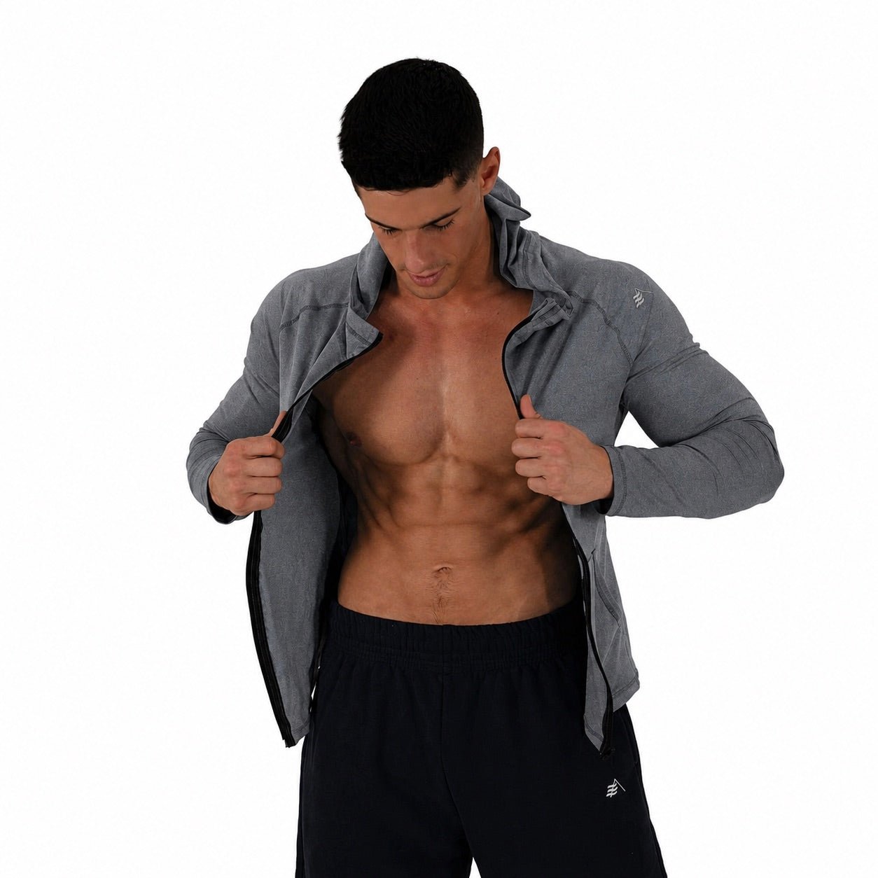 Sky Fall Hooded Compression Zip-Up - Elites Aera