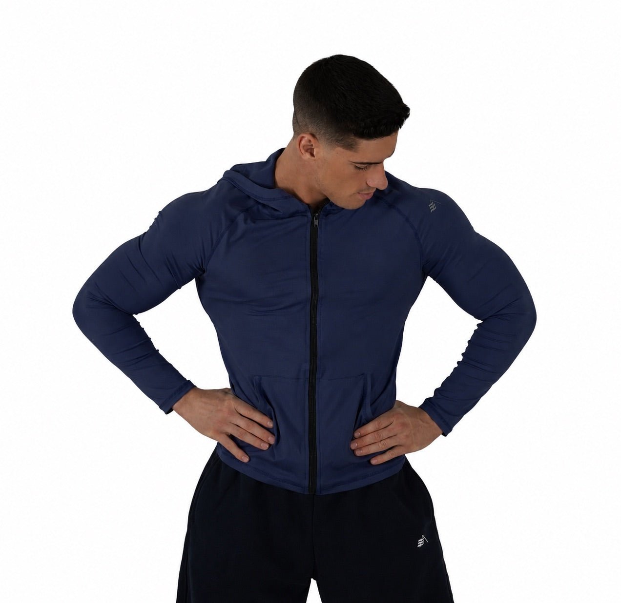 Sky Fall Hooded Compression Zip-Up - Elites Aera