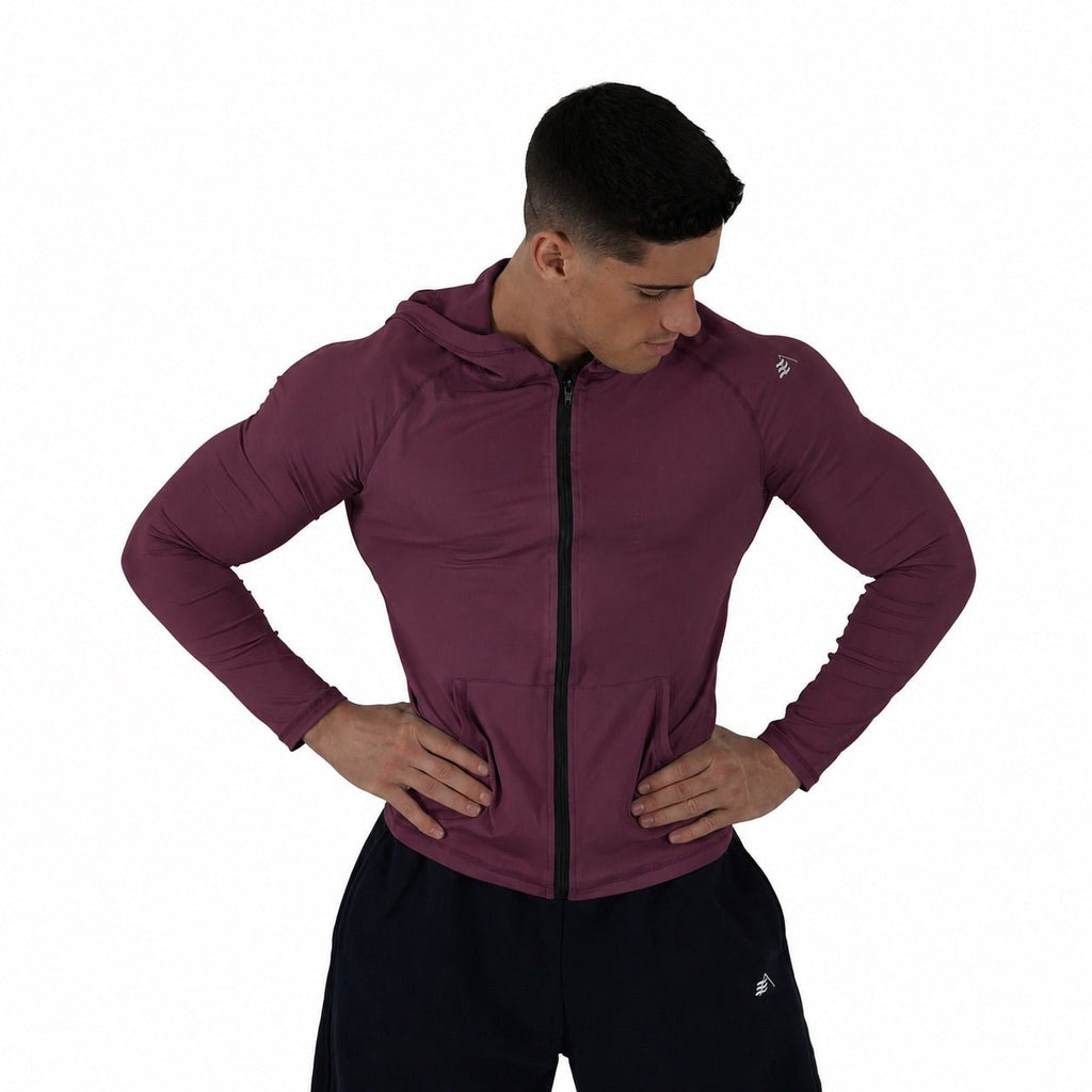 Sky Fall Hooded Compression Zip-Up - Elites Aera