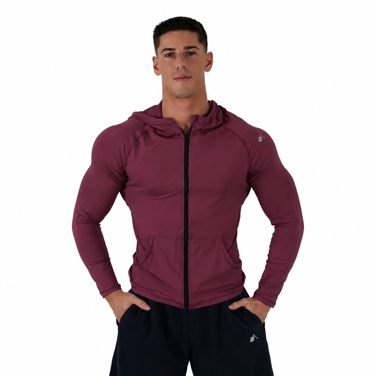 Sky Fall Hooded Compression Zip-Up - Elites Aera